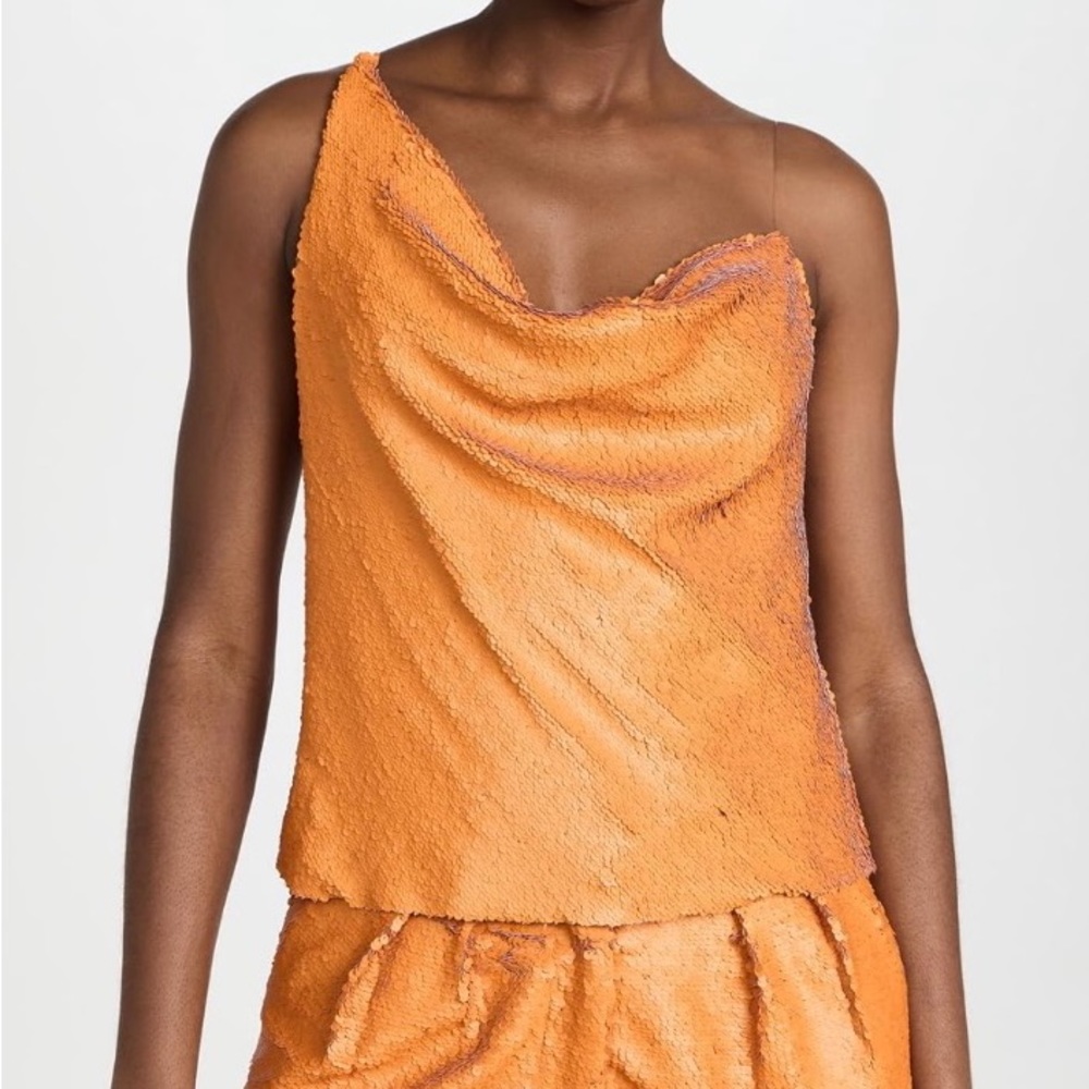 👸🏻HP👸🏻 Simon Miller Turvy Top in Orange Sherbet, size L